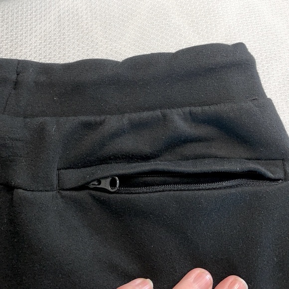Men’s Russell Fusion Knit Black Drawstring Sweatpants Size Small (28-30) - Picture 2 of 7